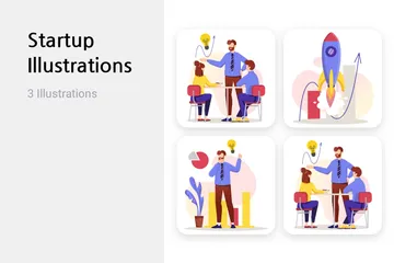 Startup Illustration Pack