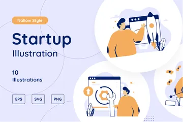 Startup Illustration Pack