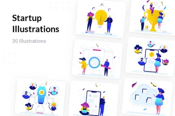 Startup Illustration Pack