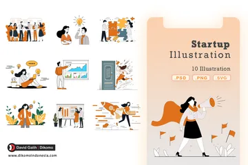 Startup Illustration Pack