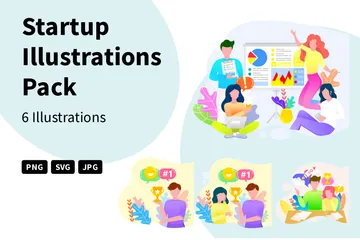 Startup Illustration Pack