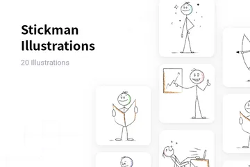 Free Stickman Illustration Pack