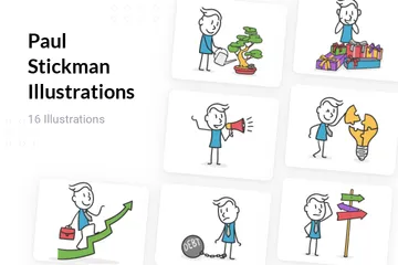 Stickman Illustration Pack