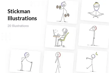 Stickman Illustration Pack