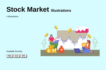 Stock Market Illustration Pack