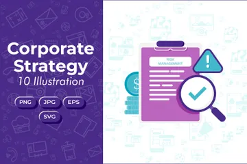 Stratégie d'entreprise Pack d'Illustrations