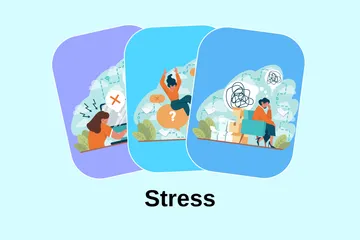 Stress Illustration Pack