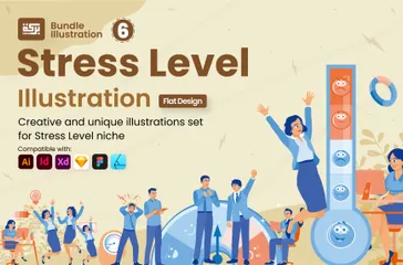 Stress Level Illustration Pack