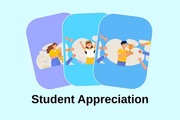 Student Appreciation Illustration Pack