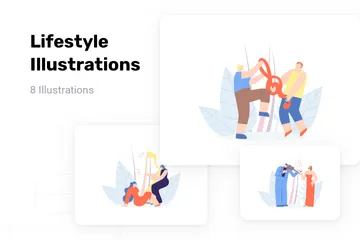 Mode de vie Pack d'Illustrations