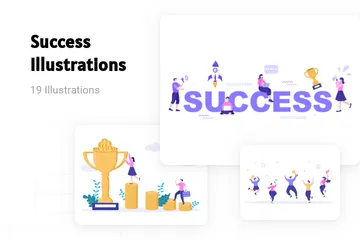 Success Illustration Pack
