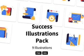 Success Illustration Pack