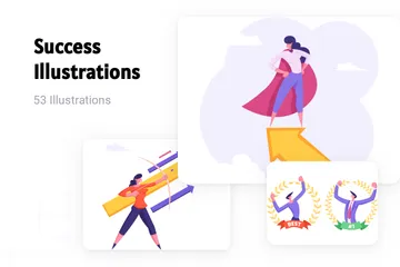 Success Illustration Pack