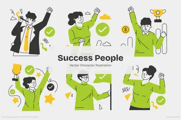 Success Illustration Pack