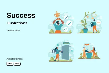 Success Illustration Pack