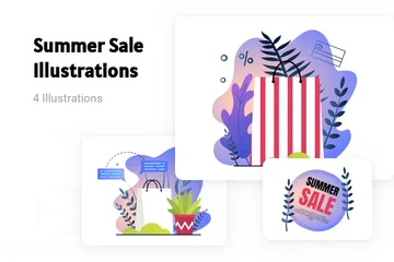 Summer Sale Illustration Pack