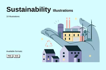 Sustainability Illustration Pack