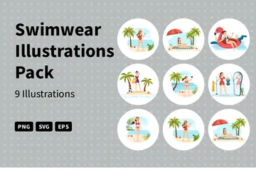 Swimwear Illustration Pack