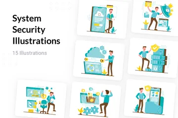 System Security Illustration Pack