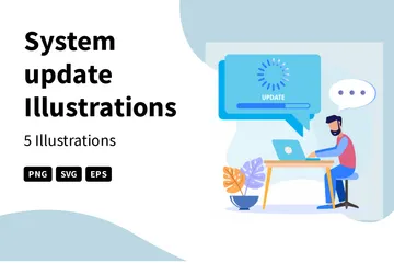 System Update Illustration Pack