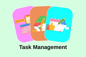 Task Management Illustration Pack