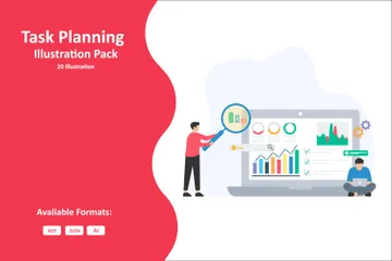 Task Planning Illustration Pack