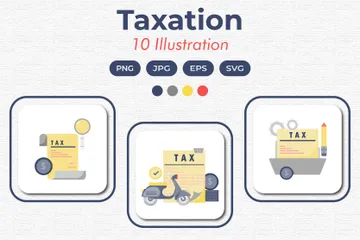 Taxation Illustration Pack