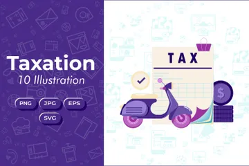 Taxation Illustration Pack