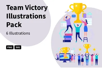 Team Victory Illustration Pack