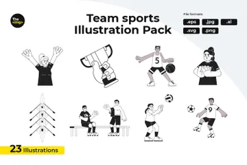 Teammates Illustration Pack