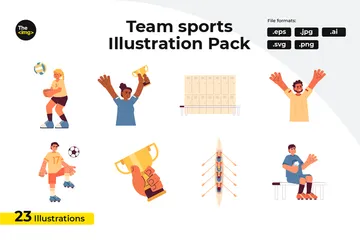 Teammates Illustration Pack