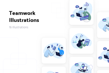 Teamwork Illustration Pack