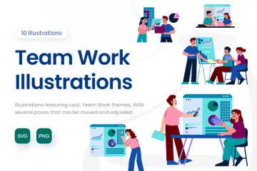 Teamwork Illustration Pack