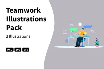 Teamwork Illustration Pack