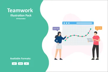 Teamwork Illustration Pack