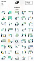 Teamwork Illustration Pack