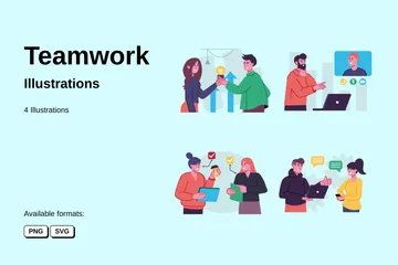 Teamwork Illustration Pack