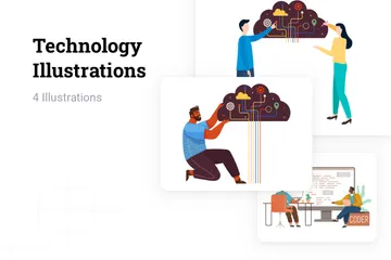 Technologie Pack d'Illustrations