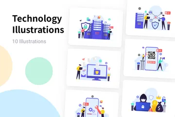 Technologie Pack d'Illustrations