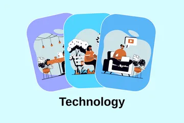 Technologie Pack d'Illustrations