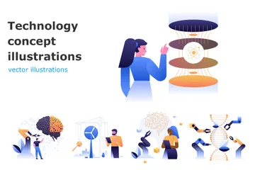 Technologie Pack d'Illustrations