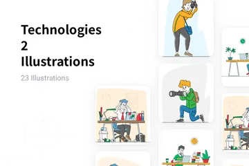 Technologies 2 Illustration Pack