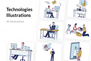 Technologies Illustration Pack