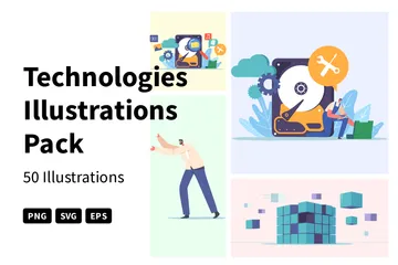 Technologies Illustration Pack