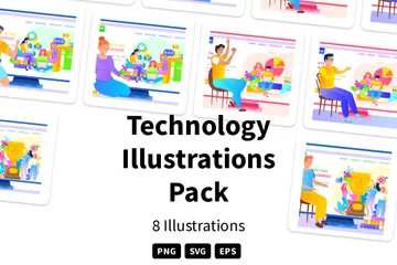 Technology Illustration Pack
