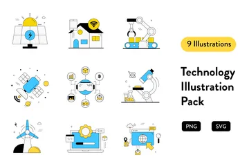 Technology Illustration Pack