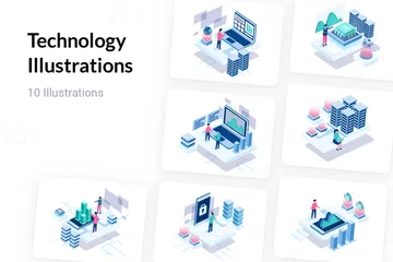 Technology Illustration Pack