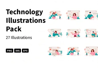 Technology Illustration Pack