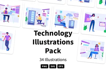 Technology Illustration Pack