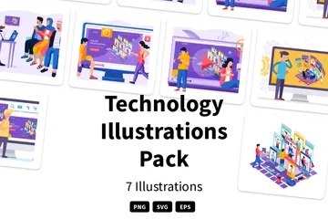 Technology Illustration Pack